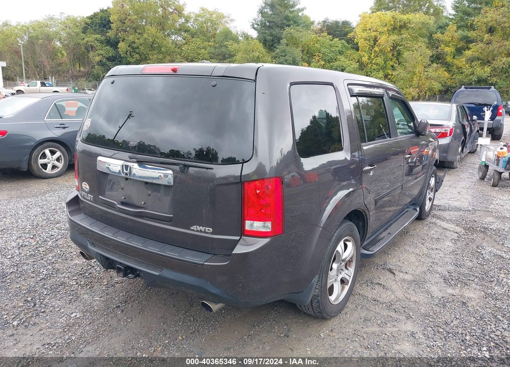 2012 HONDA PILOT EX-L VIN: 5FNYF4H59CB056095