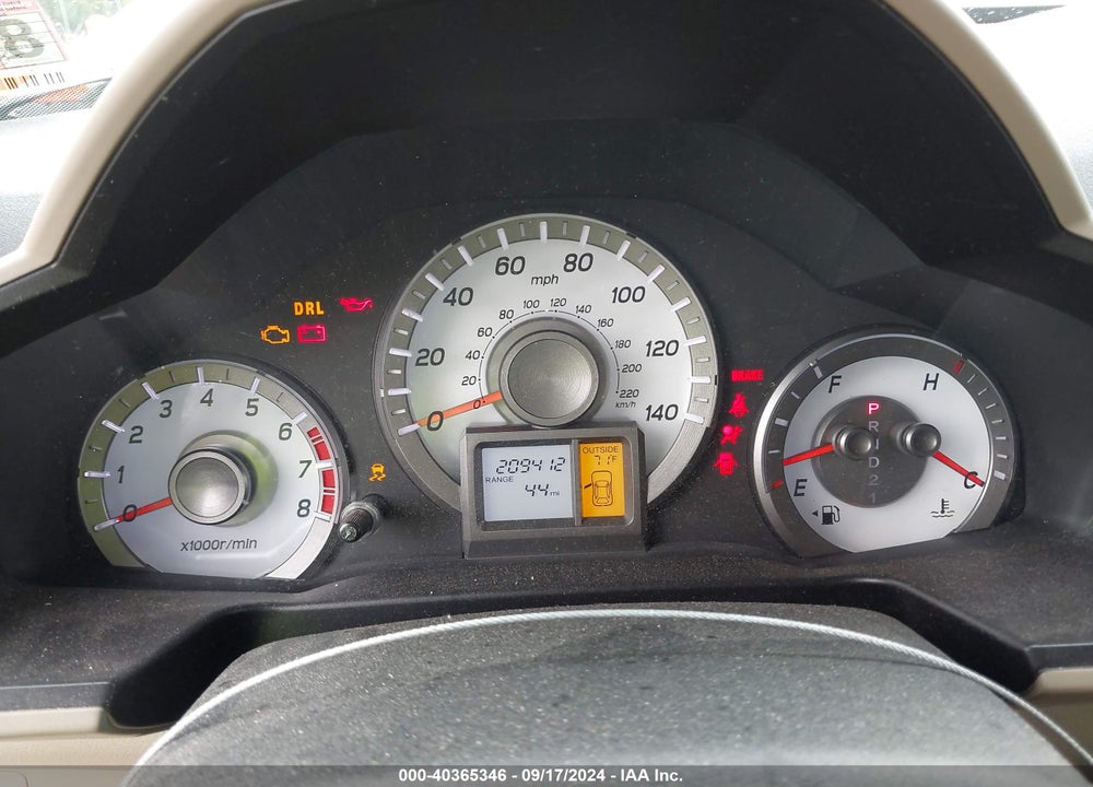 2012 HONDA PILOT EX-L VIN: 5FNYF4H59CB056095
