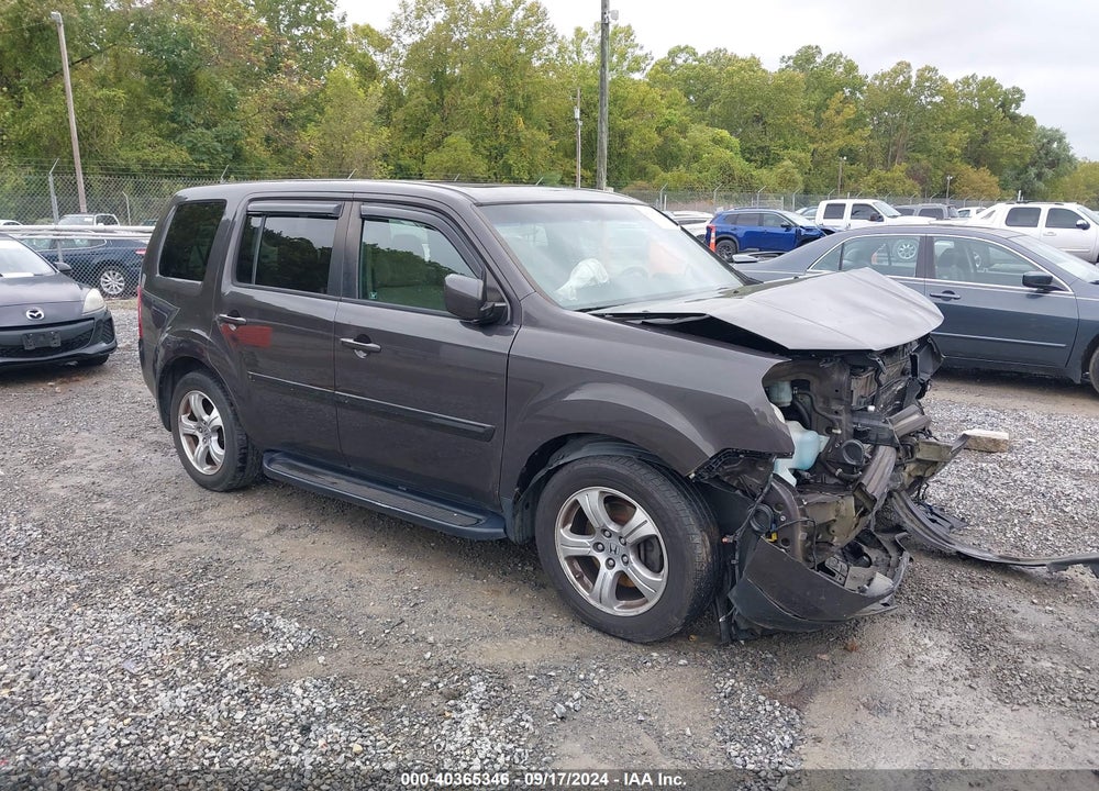 2012 HONDA PILOT EX-L VIN: 5FNYF4H59CB056095