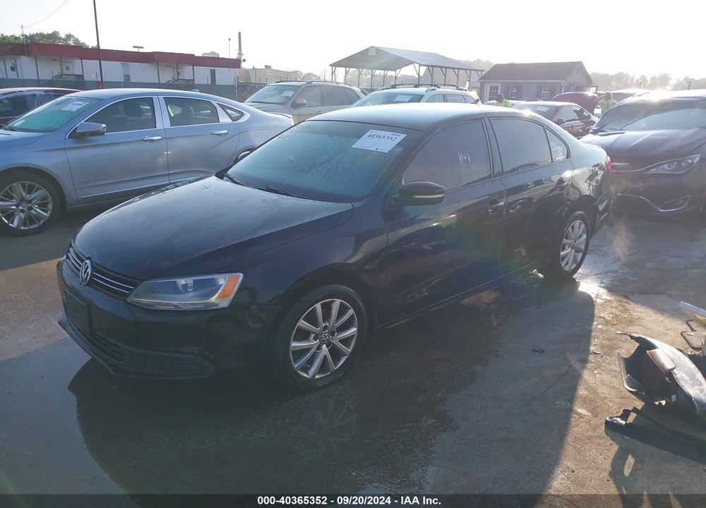 2012 VOLKSWAGEN JETTA 2.5L SE VIN: 3VWDP7AJ1CM324974