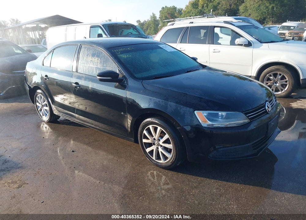 2012 VOLKSWAGEN JETTA 2.5L SE VIN: 3VWDP7AJ1CM324974