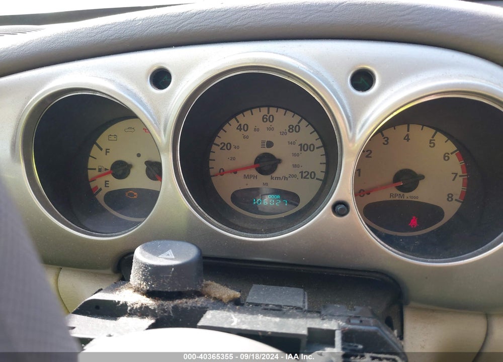 2002 CHRYSLER PT CRUISER TOURING VIN: 3C4FY58B92T358774