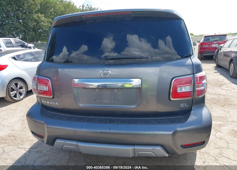 2018 NISSAN ARMADA SL VIN: JN8AY2ND6J9054697