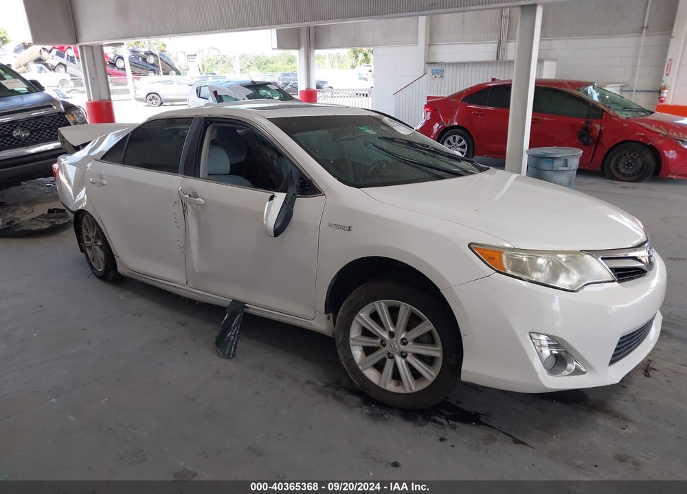 2012 TOYOTA CAMRY HYBRID XLE VIN: 4T1BD1FK1CU029169