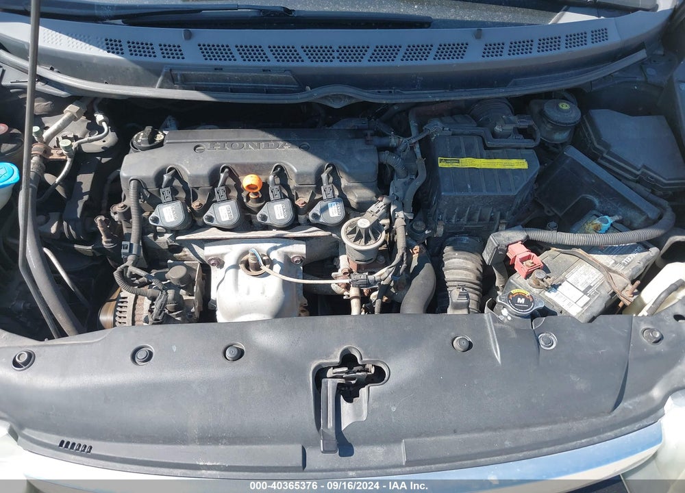 2008 HONDA CIVIC LX VIN: 1HGFA16598L018492