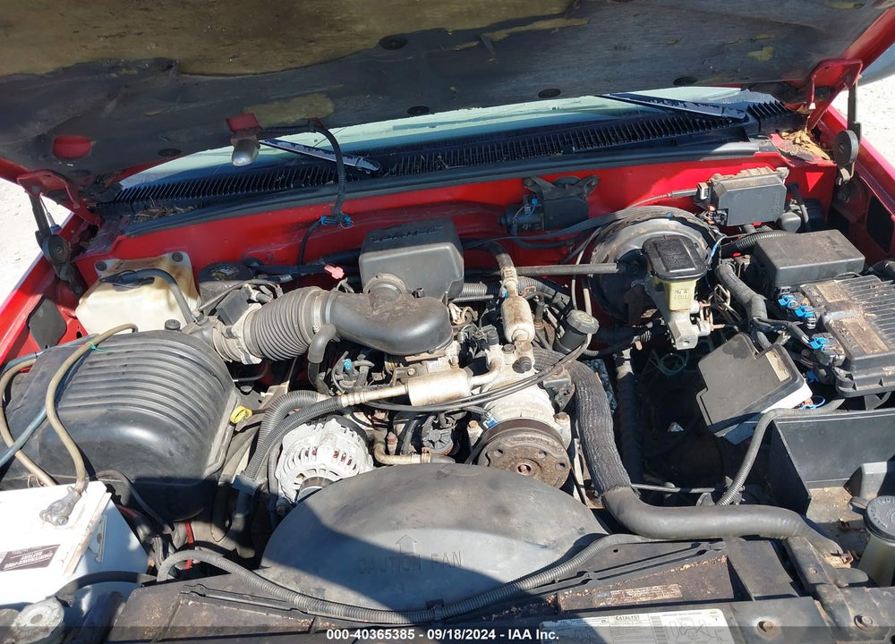 1997 CHEVROLET K1500 FLEETSIDE VIN: 2GCEK19R5V1158496