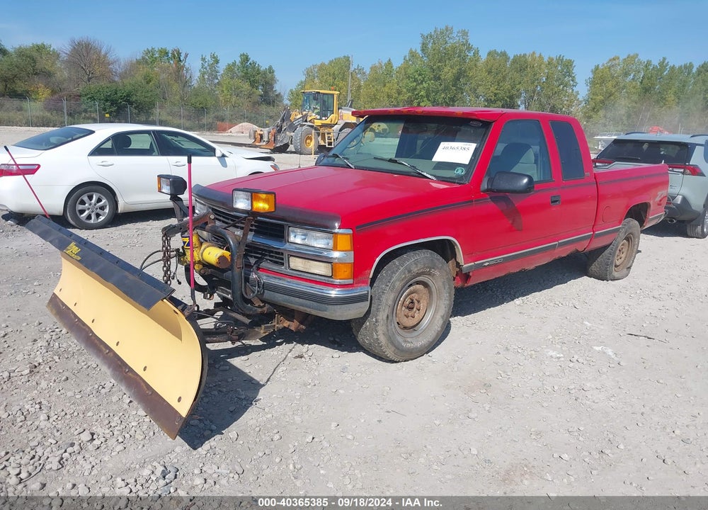 1997 CHEVROLET K1500 FLEETSIDE VIN: 2GCEK19R5V1158496