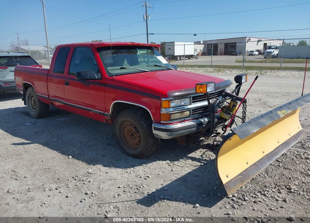 1997 CHEVROLET K1500 FLEETSIDE VIN: 2GCEK19R5V1158496