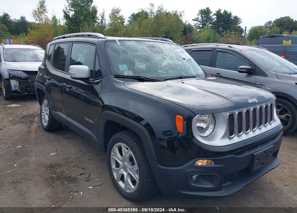 2016 JEEP RENEGADE LIMITED VIN: ZACCJBDTXGPC64941