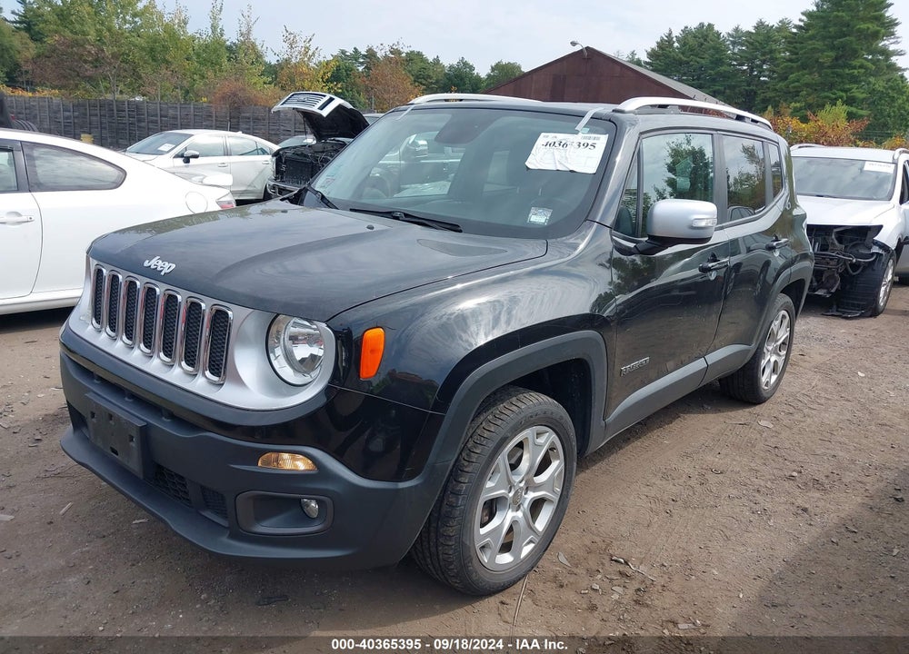 2016 JEEP RENEGADE LIMITED VIN: ZACCJBDTXGPC64941