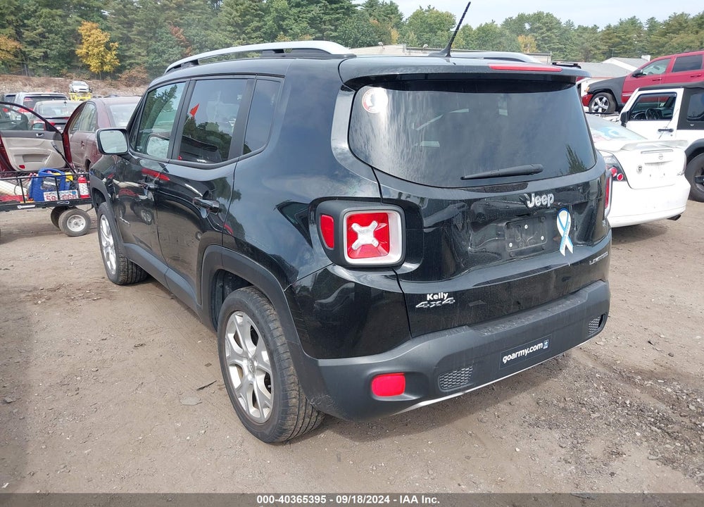 2016 JEEP RENEGADE LIMITED VIN: ZACCJBDTXGPC64941