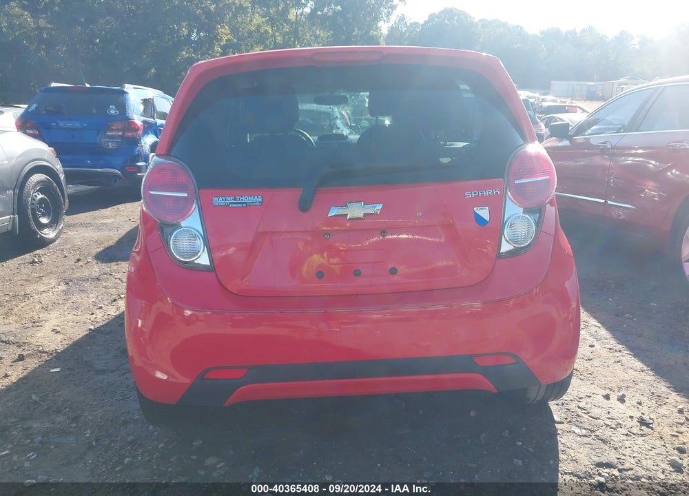 2013 CHEVROLET SPARK LS AUTO VIN: KL8CB6S94DC572627