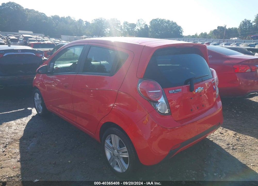 2013 CHEVROLET SPARK LS AUTO VIN: KL8CB6S94DC572627