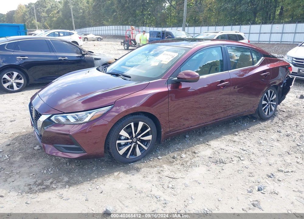 2023 NISSAN SENTRA SV XTRONIC CVT VIN: 3N1AB8CV6PY296553