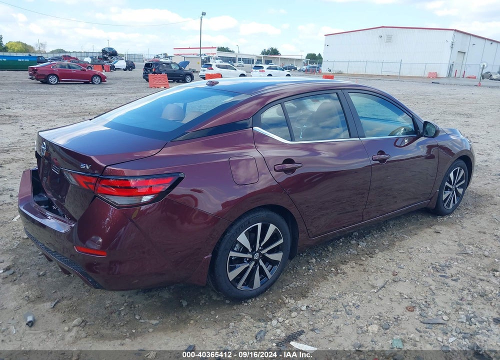 2023 NISSAN SENTRA SV XTRONIC CVT VIN: 3N1AB8CV6PY296553
