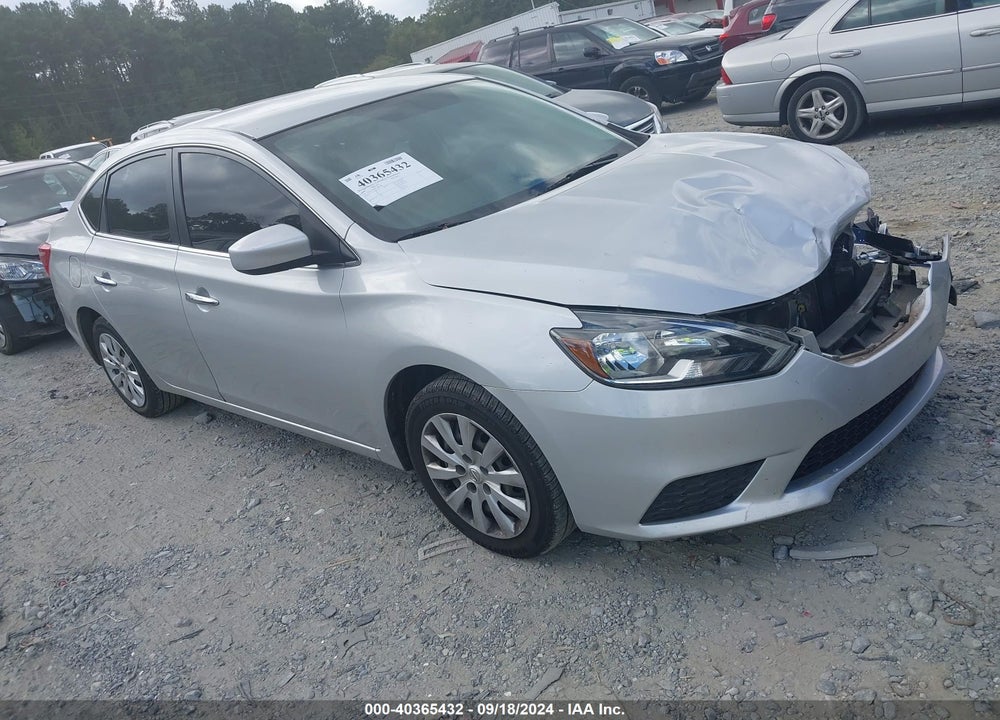 2019 NISSAN SENTRA S VIN: 3N1AB7AP6KY451240