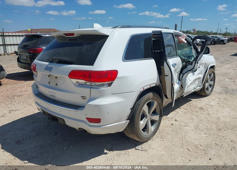 2015 JEEP GRAND CHEROKEE OVERLAND VIN: 1C4RJFCG8FC814937