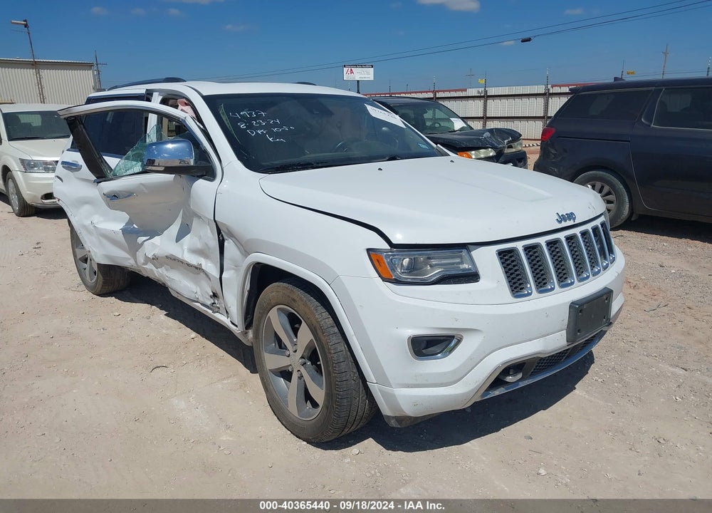 2015 JEEP GRAND CHEROKEE OVERLAND VIN: 1C4RJFCG8FC814937