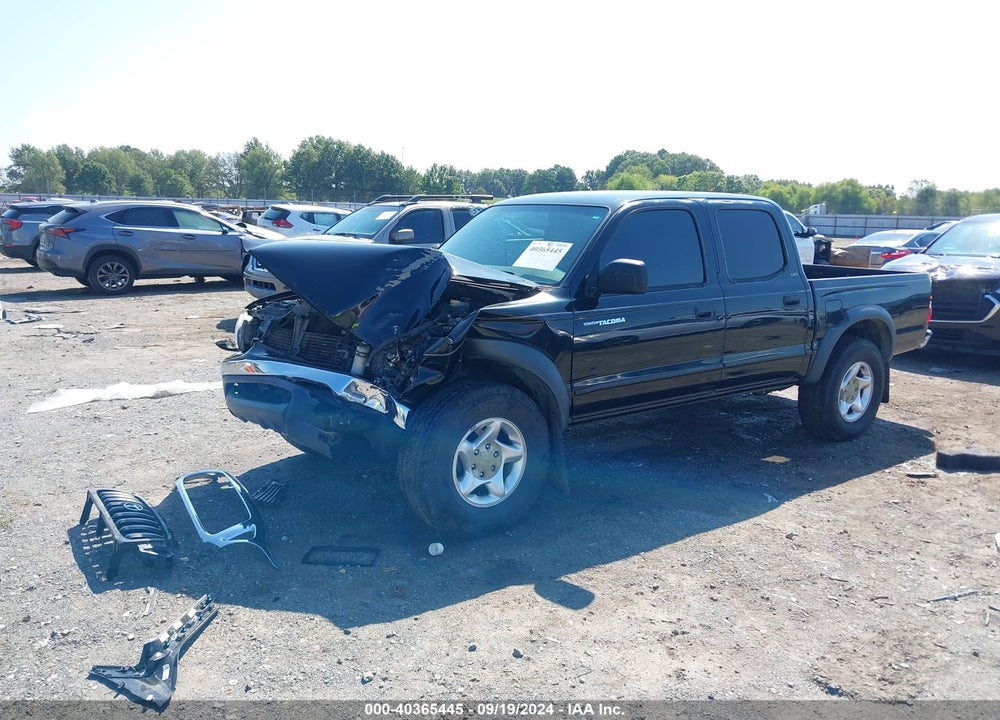 2004 TOYOTA TACOMA PRERUNNER V6 VIN: 5TEGN92N14Z402046