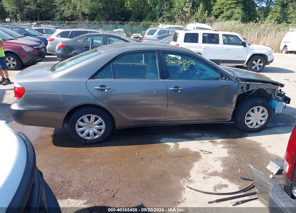 2006 TOYOTA CAMRY LE VIN: 4T1BE30K96U674657