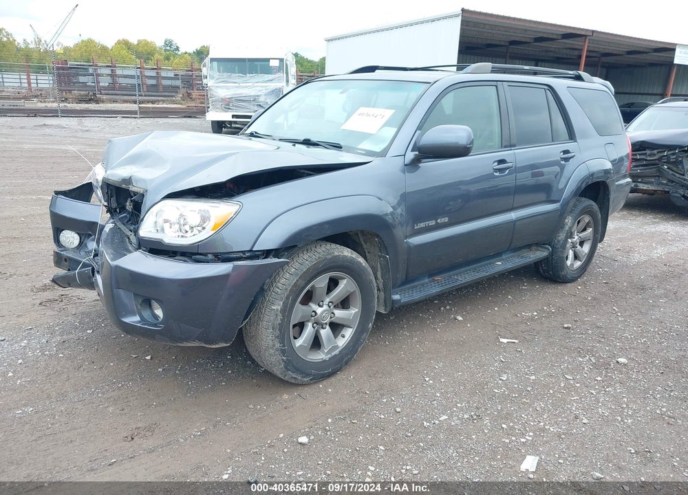 2008 TOYOTA 4RUNNER LIMITED V6 VIN: JTEBU17R18K020826