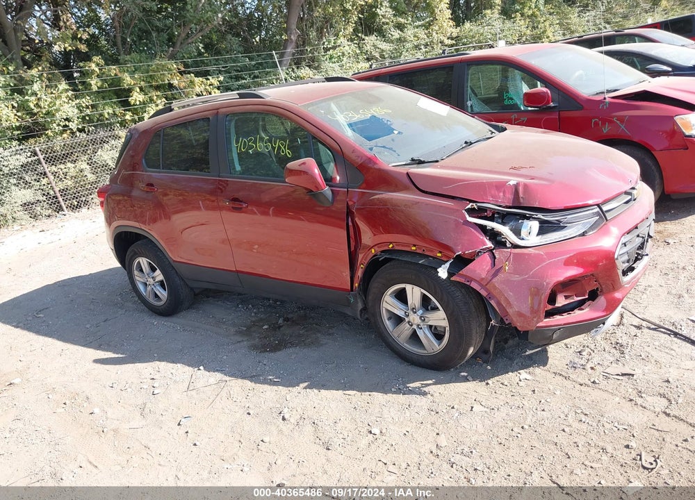 2021 CHEVROLET TRAX AWD LT VIN: KL7CJPSB5MB313277