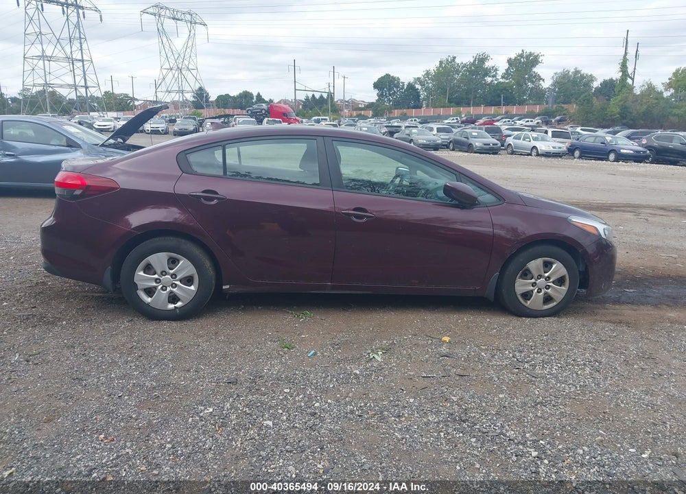 2017 KIA FORTE LX VIN: 3KPFK4A7XHE063021