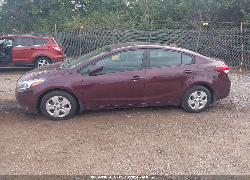 2017 KIA FORTE LX VIN: 3KPFK4A7XHE063021