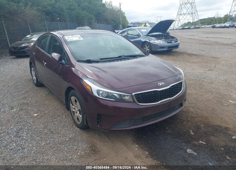 2017 KIA FORTE LX VIN: 3KPFK4A7XHE063021