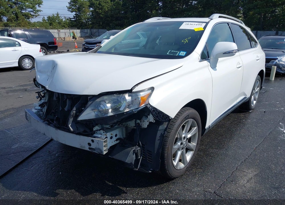 2010 LEXUS RX 350 VIN: 2T2BK1BA0AC010884
