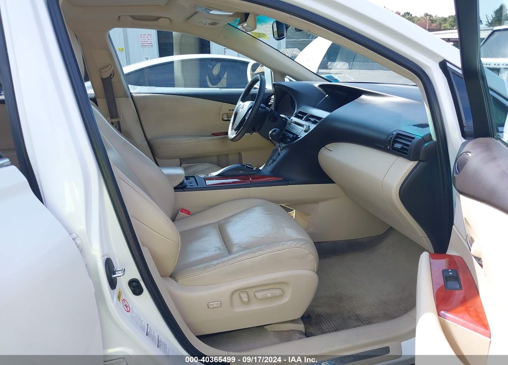 2010 LEXUS RX 350 VIN: 2T2BK1BA0AC010884