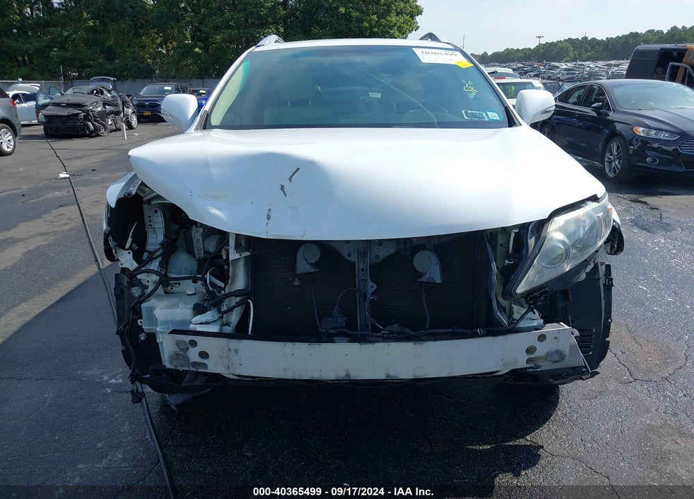 2010 LEXUS RX 350 VIN: 2T2BK1BA0AC010884