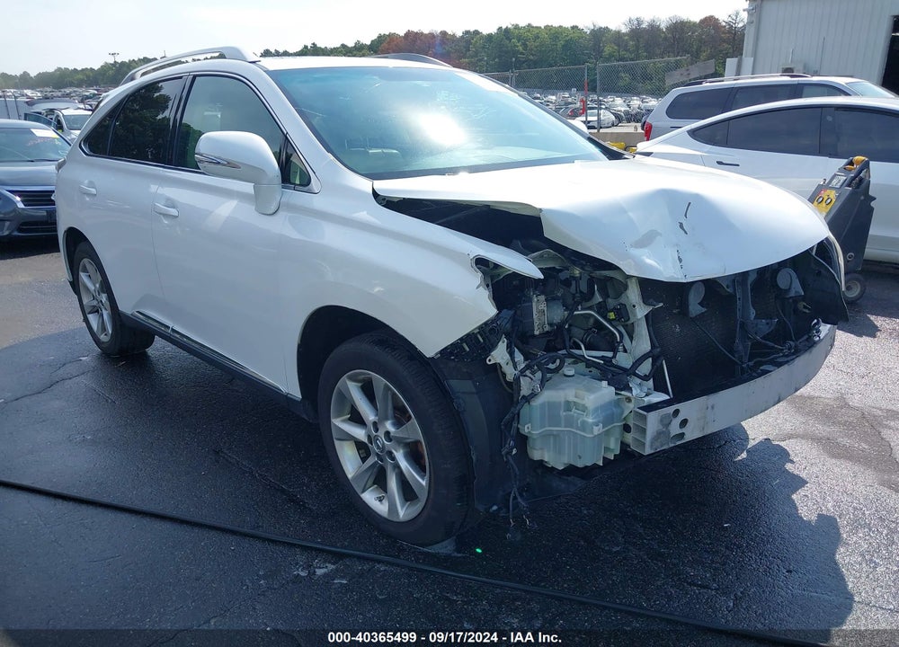 2010 LEXUS RX 350 VIN: 2T2BK1BA0AC010884