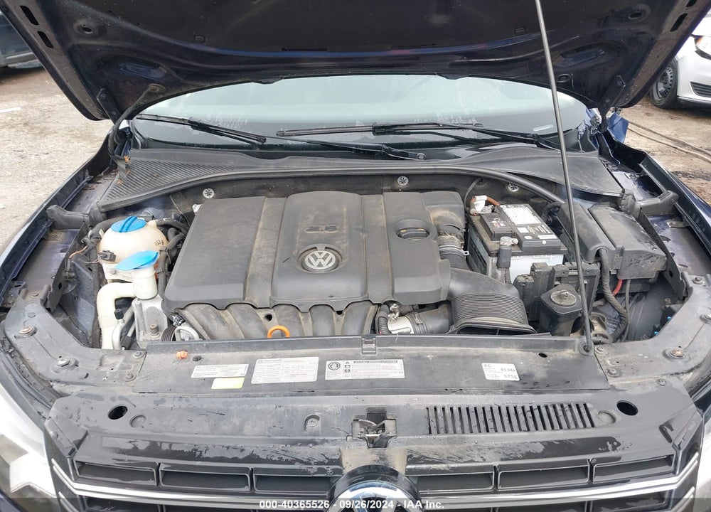 2013 VOLKSWAGEN PASSAT 2.5L SEL PREMIUM VIN: 1VWCP7A31DC044360