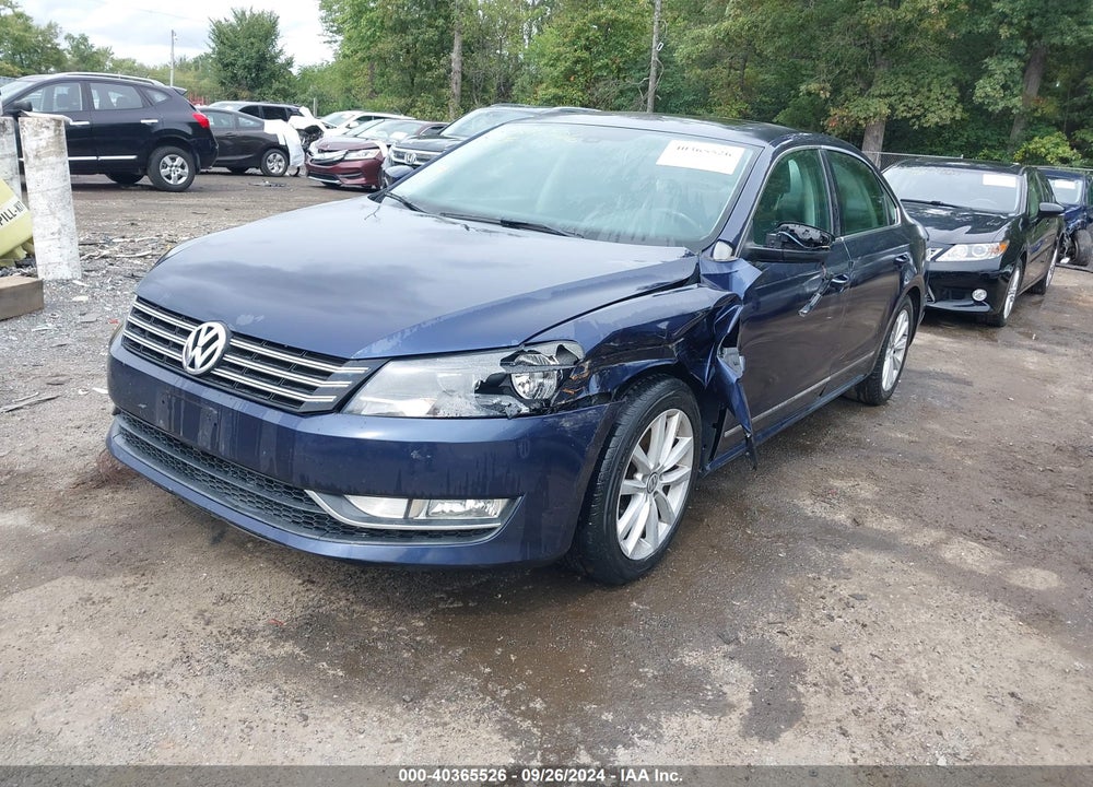 2013 VOLKSWAGEN PASSAT 2.5L SEL PREMIUM VIN: 1VWCP7A31DC044360