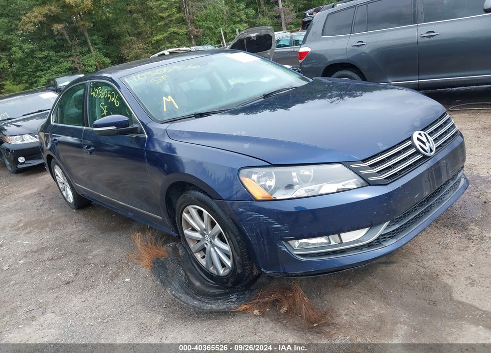 2013 VOLKSWAGEN PASSAT 2.5L SEL PREMIUM VIN: 1VWCP7A31DC044360