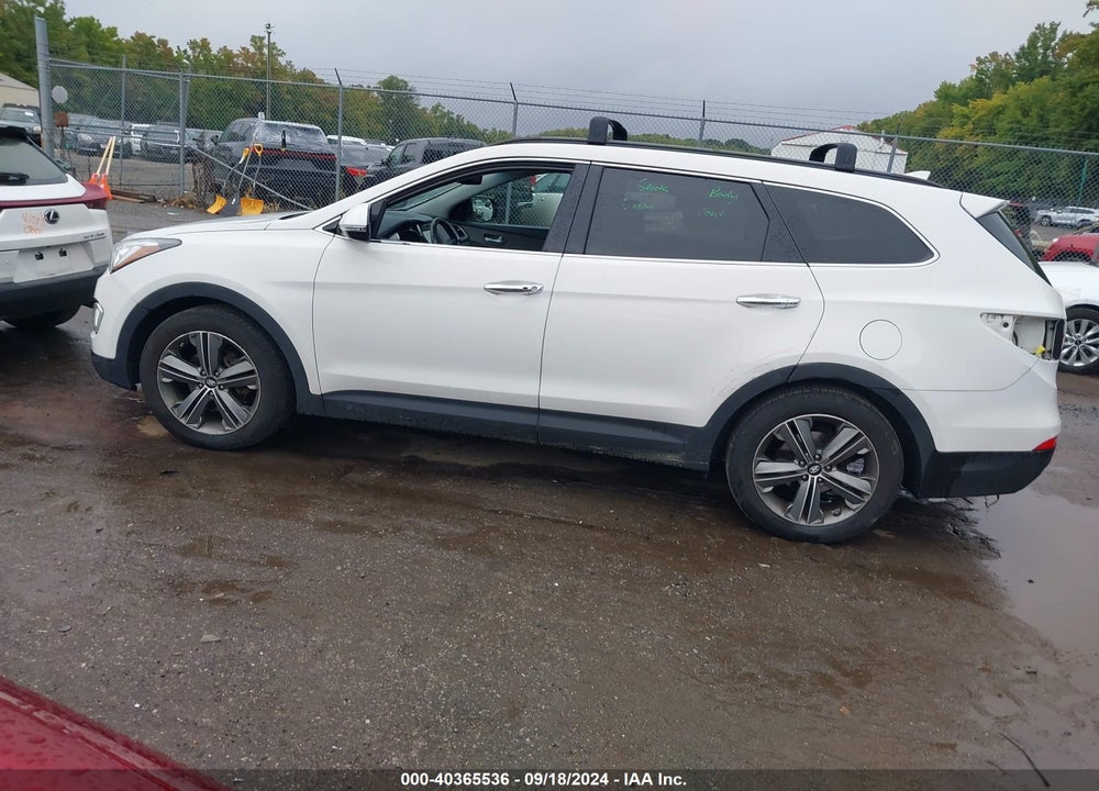 2016 HYUNDAI SANTA FE LIMITED VIN: KM8SRDHF6GU132516