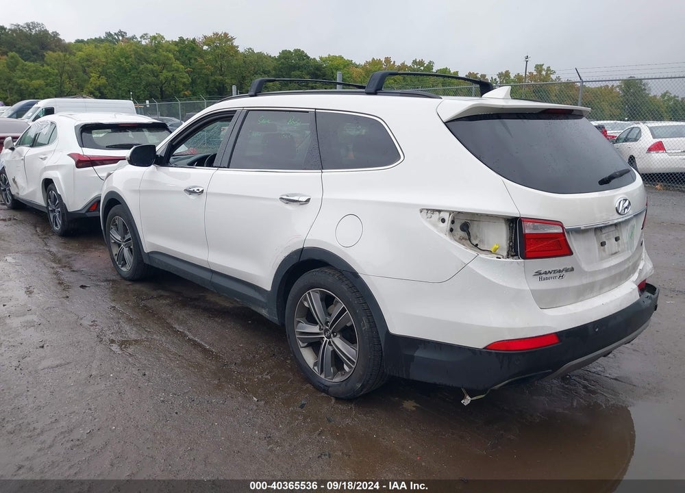 2016 HYUNDAI SANTA FE LIMITED VIN: KM8SRDHF6GU132516