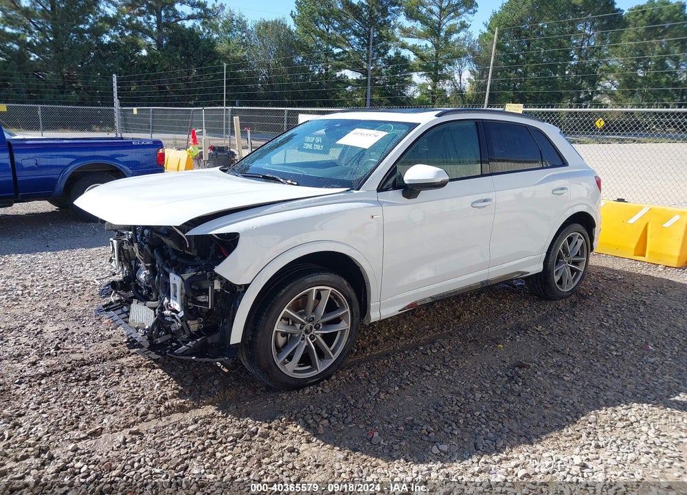 2023 AUDI Q3 PREMIUM 45 TFSI S LINE QUATTRO TIPTRONIC VIN: WA1DECF31P1031360