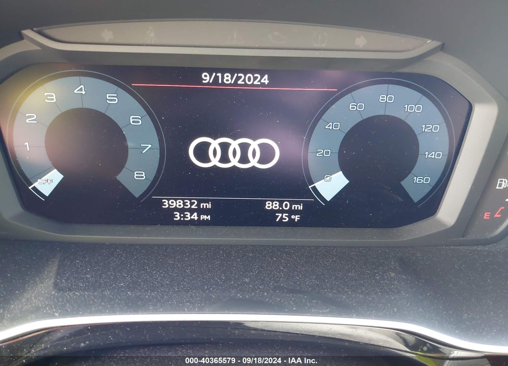 2023 AUDI Q3 PREMIUM 45 TFSI S LINE QUATTRO TIPTRONIC VIN: WA1DECF31P1031360