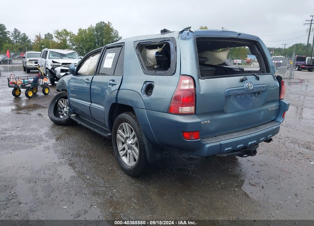 2005 TOYOTA 4RUNNER LIMITED V8 VIN: JTEBT17R850048486
