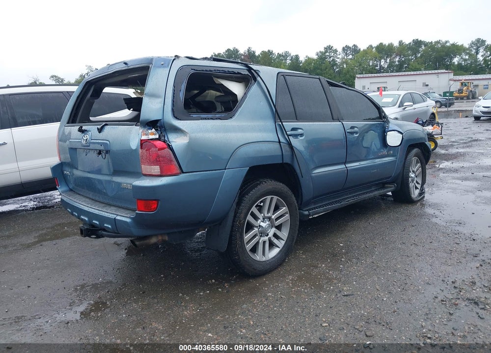 2005 TOYOTA 4RUNNER LIMITED V8 VIN: JTEBT17R850048486