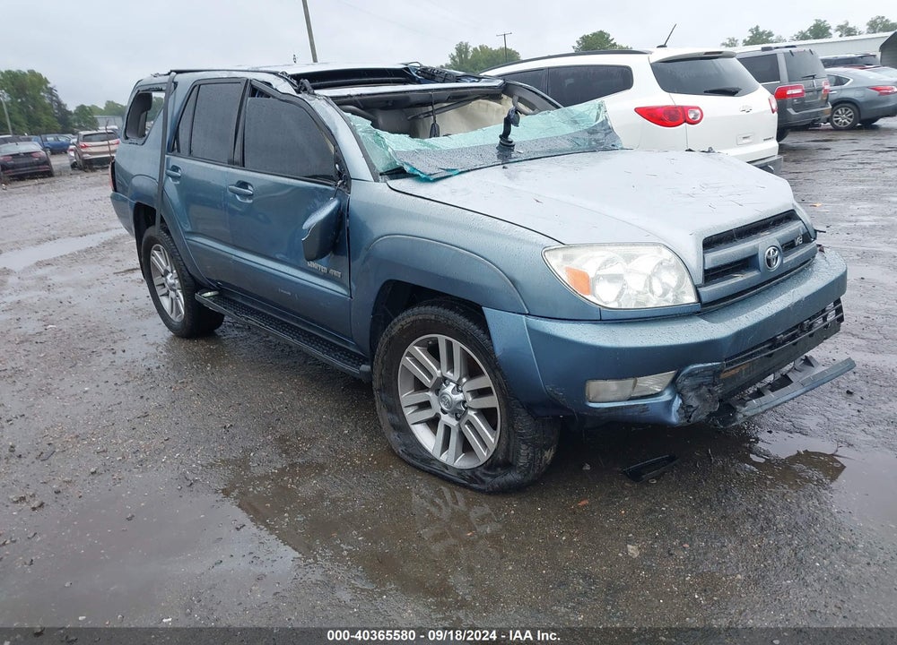 2005 TOYOTA 4RUNNER LIMITED V8 VIN: JTEBT17R850048486
