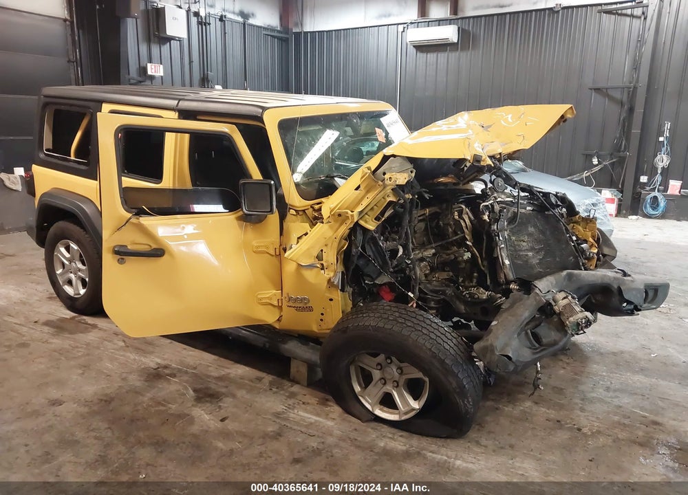 2019 JEEP WRANGLER UNLIMITED SPORT S 4X4 VIN: 1C4HJXDG7KW602992