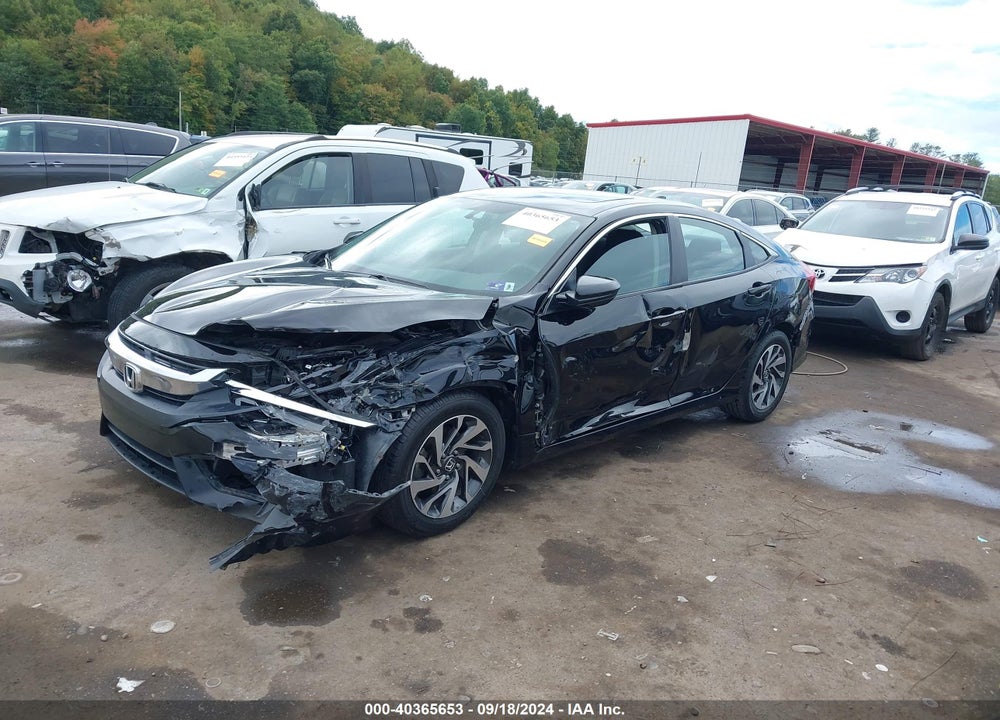 2017 HONDA CIVIC EX VIN: 19XFC2F73HE020277