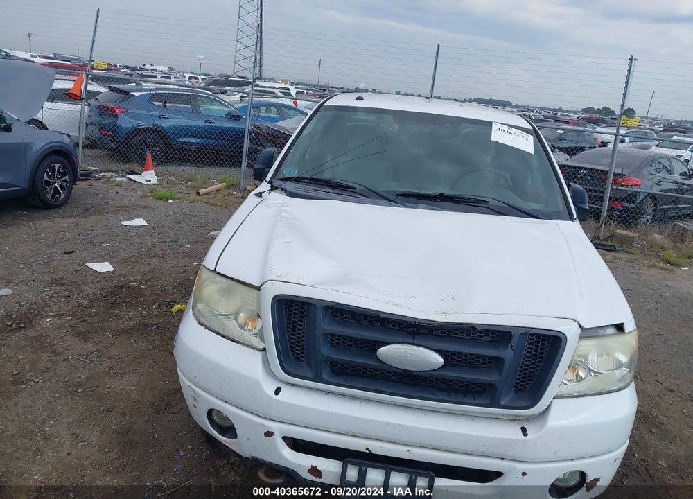 2008 FORD F-150 FX4/LARIAT/XL/XLT VIN: 1FTPX14V98FB91321