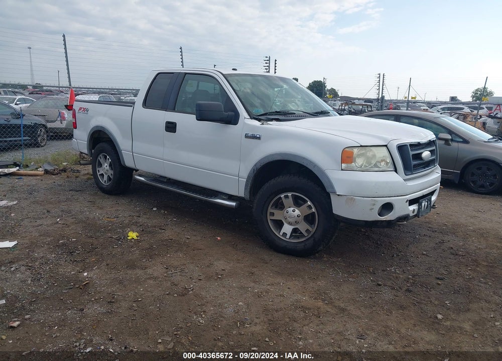 2008 FORD F-150 FX4/LARIAT/XL/XLT VIN: 1FTPX14V98FB91321