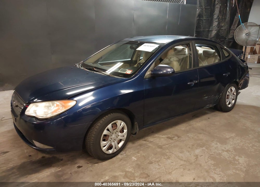 2009 HYUNDAI ELANTRA GLS VIN: KMHDU46DX9U817789