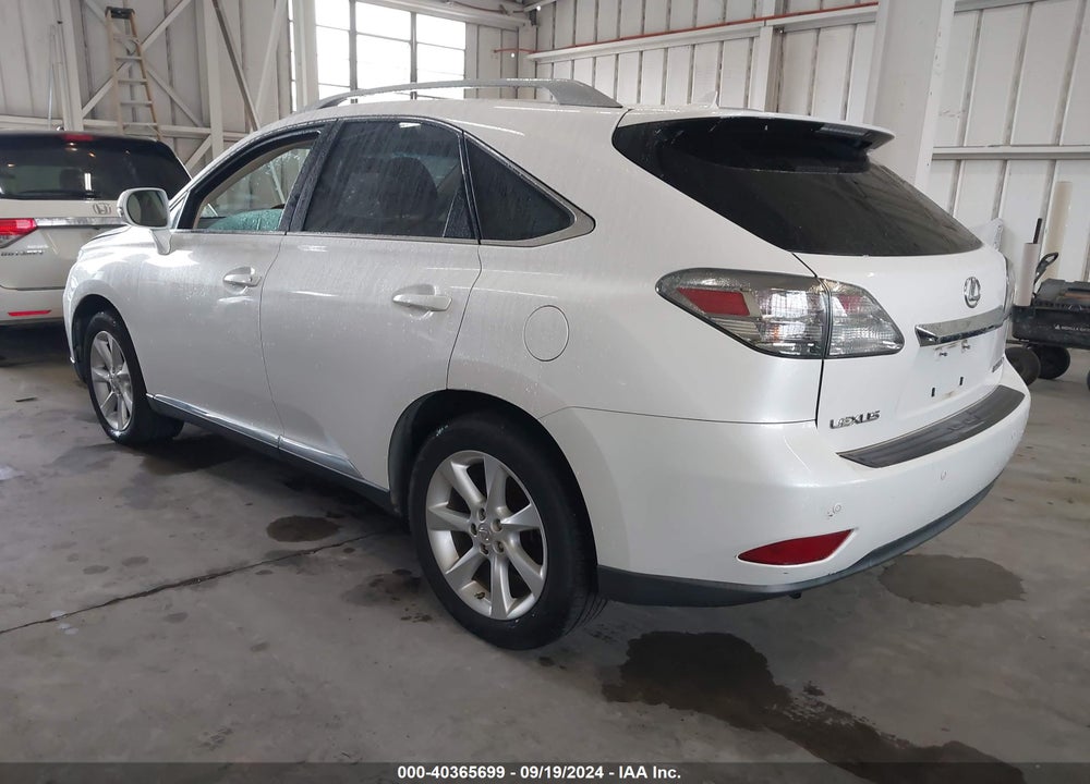 2010 LEXUS RX 350 VIN: 2T2ZK1BAXAC033829