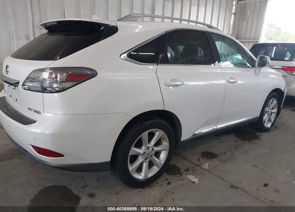 2010 LEXUS RX 350 VIN: 2T2ZK1BAXAC033829